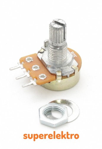 Lineares drehpotentiometer - lineares,