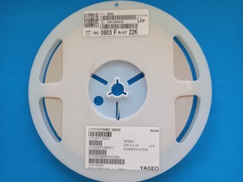 5000x 22k kiloohm smd - 22k,