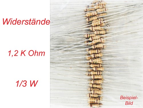 Widerstände kω 1 - widerstände,, 1,2