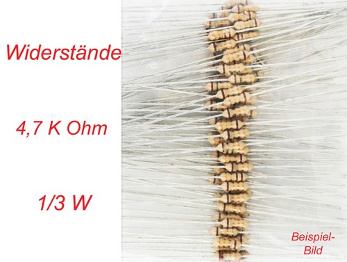 Widerstände kω 4 7 - widerstände,, 4,7
