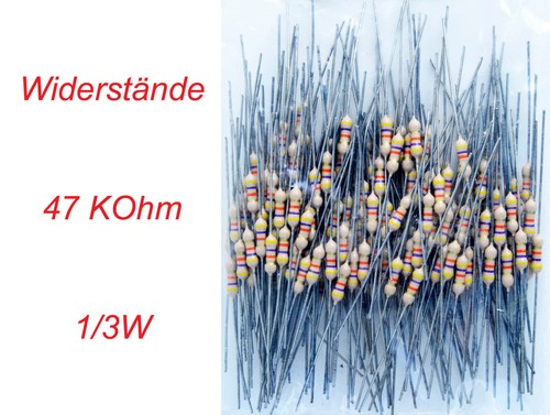 Widerstände kω 47 - kΩ, (47