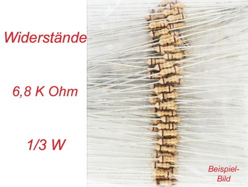 Widerstände kω 6 - widerstände,, 6,8