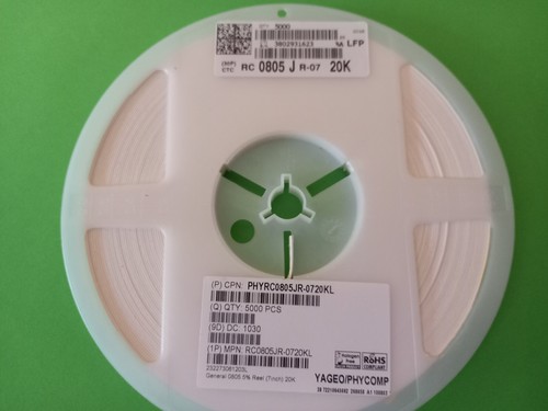 5000x 20k kiloohm smd - 5%,