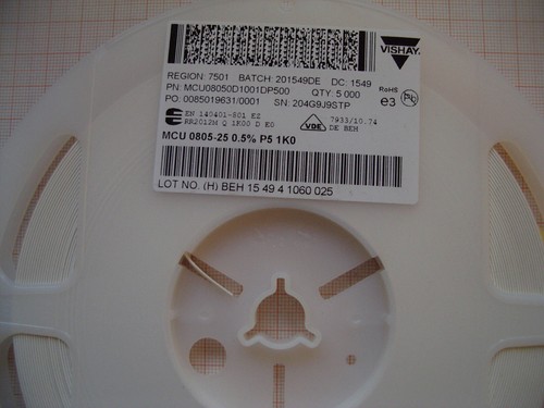 5000x 1 kiloohm smd - 5000x, 0,5%