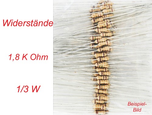 Widerstände kω 1 8 - 1,8, (1,8