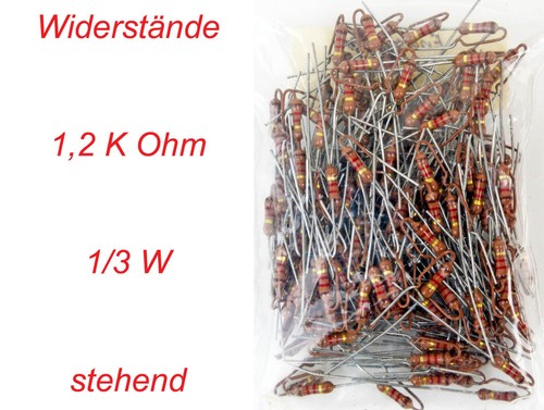 Widerstände kω 1 - widerstände,, (1,2